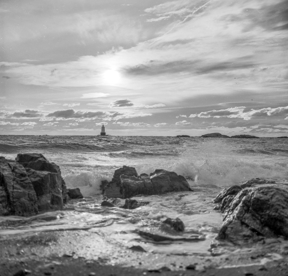 Sakonnet Light at Dusk